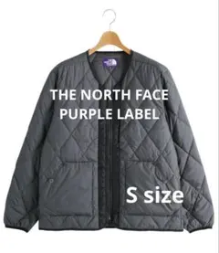 【送料込み】ノースフェイスパープルレーベル　ダウンカーディガン