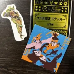 ジョジョ　スシロー　3部　アヴドゥル　ステッカー　DIOピック