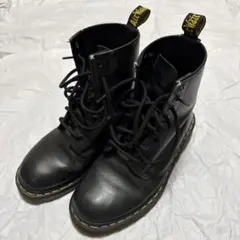 Dr. Martens ブラックブーツ 8ホール