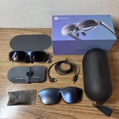 Rokid Max スマートグラス【ジャンク品：右側テンプル繋ぎ目に欠けあり】