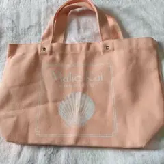 ハワイ限定Malie Kai ピンク トートバッグ　ホノルル　サーモンピンク