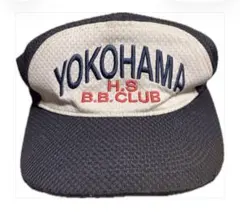 横浜高校　野球部　選手用　キャップ 横浜高校/横高/野球部帽子/ベースボール/キャップ/52サイズ