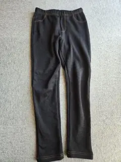 ジーンズ風 ブラック スパッツ Mサイズ