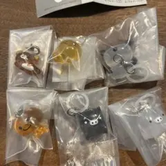 サンエックス　ユニバース　マスコットチャーム　めじるしアクセサリー　全6種