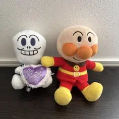 アンパンマン ぬいぐるみ マスコット 2体セット