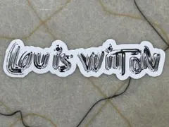 希少 ルイヴィトン ヴァージルアブロー 顧客限定 ステッカー グラフィック 黒