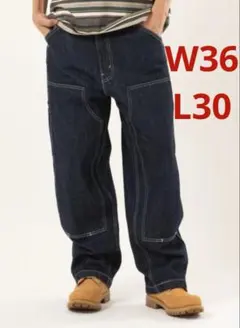 Levi's 568 LOOSE ダブルニー　 W36/L30 ②