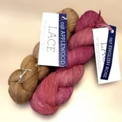 マラブリゴ レースウェイト メリノウール100 海外 輸入 手染め 羊毛 極細