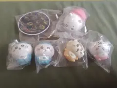ちいかわ フィギュア 5点セット(ちいかわ＆ハチワレ＆シーサー)