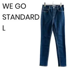WEGO スキニー デニムパンツ ストレッチデニム L シンプル L 1803