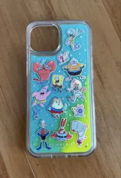 スキニーディップ スポンジボブ iPhone15ケース