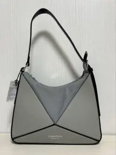 【新品・未使用】　La Rochelle グレー ハンドバッグ