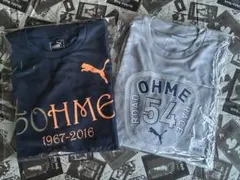 青梅マラソンＴシャツ（プーマPUMA社製）２枚セット ランニング　第50回記念