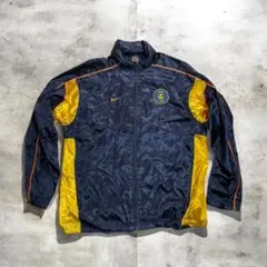 00s NIKE インテル 切替ナイロンジャケット L