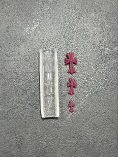 シリコンモールド クロス型 クロムパーツ クロムモールド