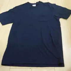 LOOPWHEELER ポケットTシャツ ネイビー Sサイズのサムネイル