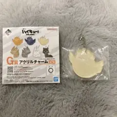 一番くじ　ハイキュー　G賞　アクリルチャーム　　月島蛍