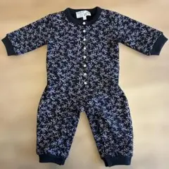 agnès b. リボン柄ロンパース