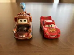 カーズ ミニカー マテル製 マックィーン メーター 2台セット