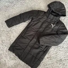 PUMA ブラック ☆ベンチコート 130センチ