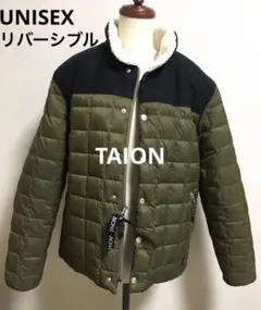 TAION 【UNISEX】マウンテン リバーシブル ジャケットダウンジャケット