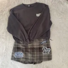 JENNI トレーナーとショートパンツセット