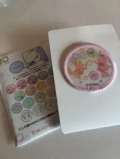 【新品未使用】ディズニー リーナベル ワッペン 20周年 カラフルハピネス