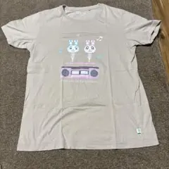 UNIQLO×あつ森コラボTシャツ ベージュ Tシャツ