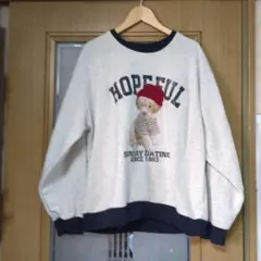 ね*ね様 HOPEFUL スウェット トレーナー グレー