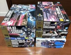 早い物勝プレバン限定有HG1/144ガンプラ　キット5個　別売デカール2枚❗️ 早い物勝プレバン限定有HG1/144ガンプラ キット5個 別売デカール2枚