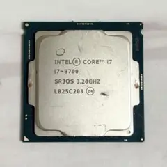 INTEL CORE i7-8700