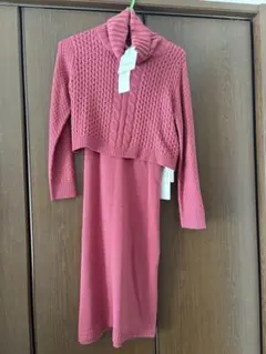 Cara カーラ　ニットワンピース