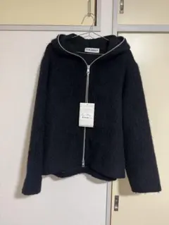 25AW Our Legacyモヘア パーカー 46 OUR LEGACY FULL ZIP HOOD GREY MOHAIR /アワーレガシー 23AW 48
