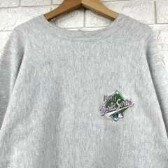 90s チャンピオン REVERSE WEAVE スウェット　MBL XL