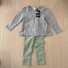 knit planner KP 切替トップス パンツ100 セット