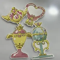 セーラームーン メッセージ カード 4枚セット