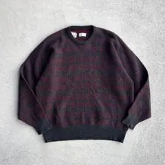 eddie bauer 90s チェック柄 ニット セーター アメリカ古着 - メルカリ