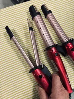 １８ テスコム ヘアアイロン ストレートorカール両用 電通確認