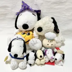 スヌーピー ぬいぐるみ まとめ売り 8点