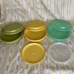 保存容器と水切りセット　まとめ売り