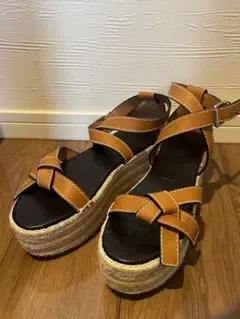 LOEWE Gate Wedge Espadrille サンダル ロエベのサムネイル