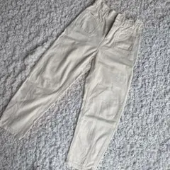 ザラZARA　 ゴム デニムパンツ　オフホワイト