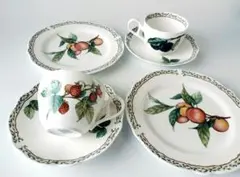 【美品】ノリタケ ロイヤルオーチャード ペア 6点セット◇オーブン対応