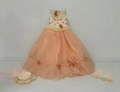 子供ドレス　I'm今井　7才サイズ オレンジ