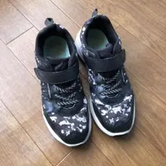 瞬足　スニーカー　20  20.0 cm 黒　ブラック