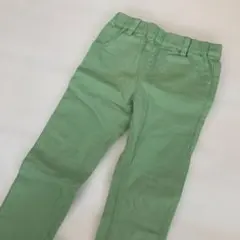 春グリーン⭐︎ストレートパンツ⭐︎95センチのサムネイル