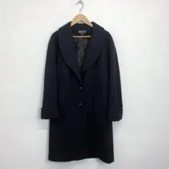 JOFELD ロングコート ウール ブラック ショールカラー vintageのサムネイル