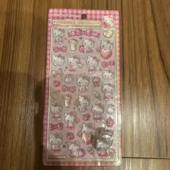 ハローキティ ボンボンドロップ シール　ピンク　正規品のサムネイル