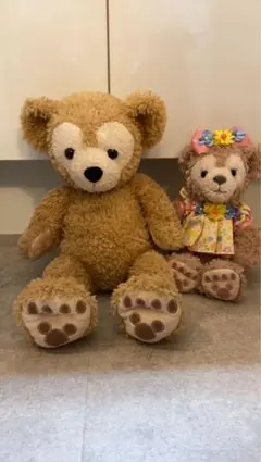 ダッフィ&シェリーメイ　ぬいぐるみセット ディズニー