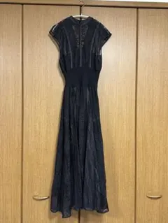 SNIDEL レースロングワンピース 結婚式 二次会 お呼ばれ パーティードレス